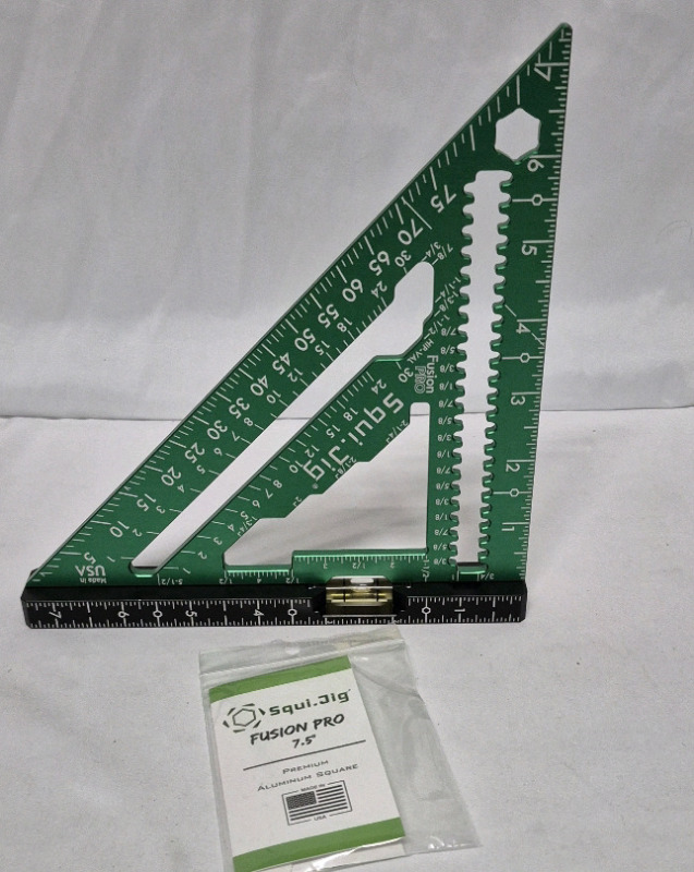 As New Fusion Pro 7.5" Premium Aluminum Square