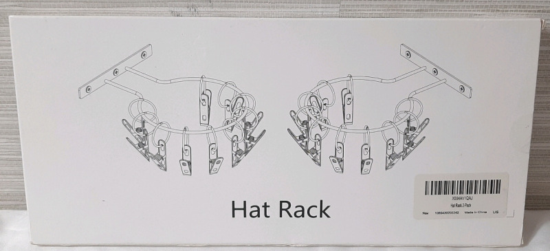 New in Box Hat Racks
