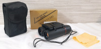 New Day and Night Binoculars w/ Carrying Case & Microfiber Cleaning Cloth