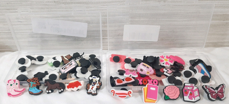 63 New Croc-Style Pins