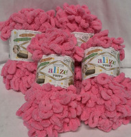 4 New Packs Alize Puffy Yarn 9.8yards per Pack