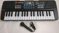New Kids Electronic Keyboard (37 keys) With Mic Approx 17x7 Inches