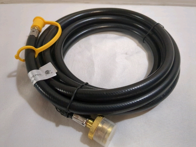 New 12 Foot 1/4 Inch Quick Connect Air Hose
