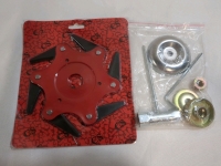 New 6 Bladed Steel Brush Cutter Attachment Approx 6 Inches