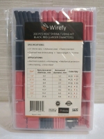 New 200pc Heat Shrink Tubing Kit Various Sizes