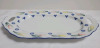 Delftware Royal Twicket Handpainted Trinket Dish with Tulip Design . Measures 10"&times;5 3/4" - 4