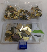 New 240 pc Metal Clasp for Bracelet/Necklace Varying Sizes See Photos