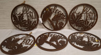 6 New Metal Door Decor | Measurements- 11.8" Diameter