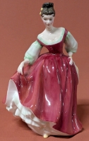 1962 Royal Doulton FAIR LADY HN 2832 Modelled by Peggy Davies, 7.5" Tall, No Chips or Cracks