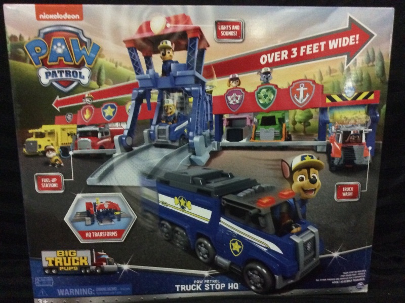 New PAW PATROL TRUCK STOP HQ Nickelodeon