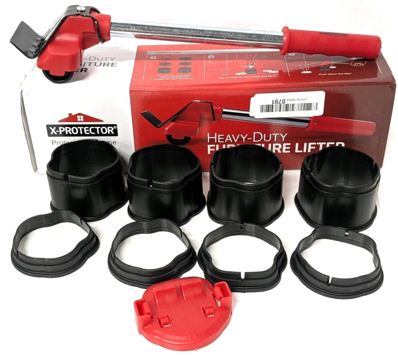As-New in Box &bull; X-PROTECTOR Heavy Duty Furniture Lifter with 10" Long Handle