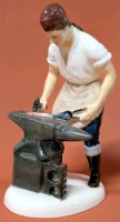 1959 Royal Doulton THE BLACKSMITH OF WILLIAMSBURG HN 2240 - 7" Tall, No Chips or Cracks