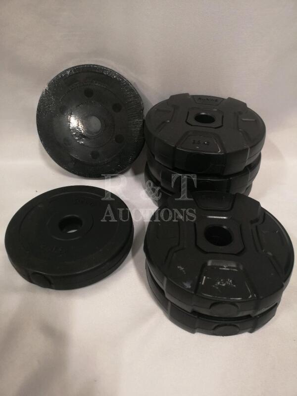 7 Weights Plastic Filled