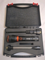 As Is Koopool Adjustable & Rechargeable Flashlight With 3 Attachments