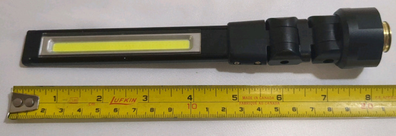 As Is Koopool Adjustable & Rechargeable Flashlight With 3 Attachments