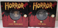 2 New in Box Five Star Vinyl Figures | Theme- Horror | Box Measurements 5.2" X 5.2"