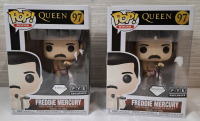 2 New in Box Funko Vinyl Figures | Theme - Queen | Box Measurements- 6.2" X 4.5"