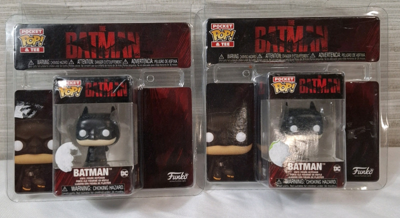 2 New Funko The Batman Vinyl Figures | Measures- 2.6"