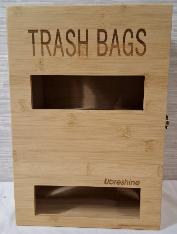 New Wooden Trash Bag Holder | Measurements- 14.1" X 10"