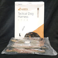 New Auroth Tactical Dog Harness for Large Dogs Desert Camo