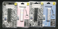 4 New Keychain Micro-USB Power Banks