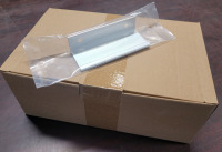 25pcs. New Hidden Under Cabinet Handles , Stainless Steel - Grey