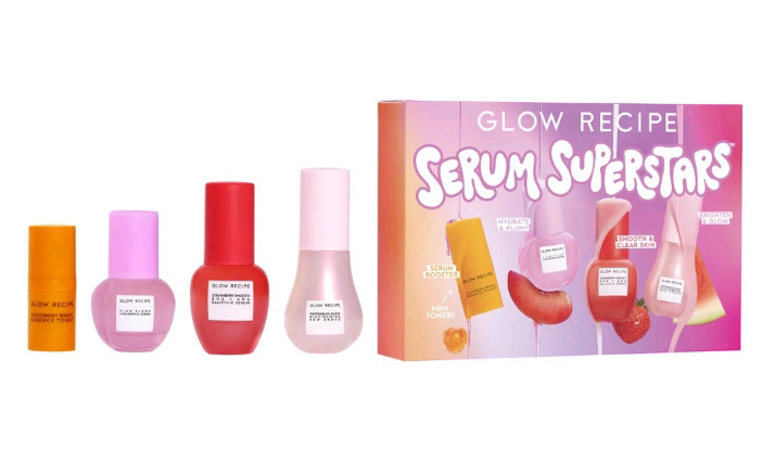New - Glow Recipe Serum Superstars Skincare Kit . Retail $45