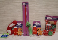 5 New Forever Pals Cat/Dog Toys | Biggest Packet Height: 14.5"
