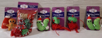 6 New Forever Pals Cat Toys | Biggest Packet Height: 9.5"