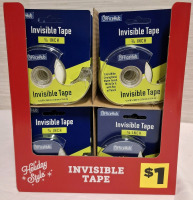 45+ New Holiday Style Invisible Tapes | 3/4 Inch tape each