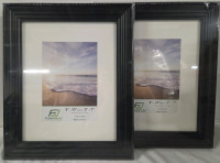 2 New | 8" x 10" (Matted to 5" x 7") Picture Frames for Wall of Tabletop