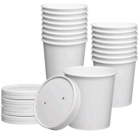 25 Sets New | Comfy Package 16oz Paper Containers w/ Lids