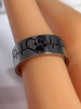 Paw Heart Lifeline 8mm Laser Engrave Stainless Steel Size 7 - 4