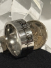 Paw Heart Lifeline 8mm Laser Engrave Stainless Steel Size 7 - 6