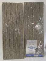 2 New | 7" x 20" Pardon My Pet Corrugated Cat Scratcher Boards