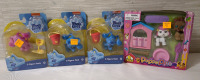 4 New Nickelodeon Blues Clues & Puppy Pet Toy Bundle