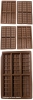 5 New Silicone Chocolate Bar Tray Molds - Each Makes 6 Bars | Trays 10.2" &times; 6.75"