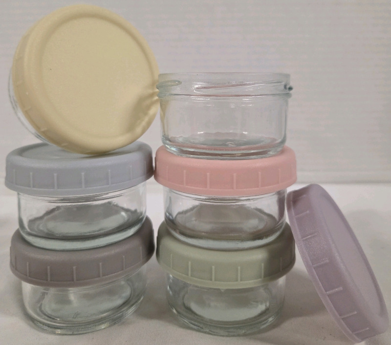 6 New | 2" x 3" Salad Dressing Containers