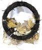 New in Box &bull; VALERY MADELYN 14" Harvest Festival Front Door Wreath With Battery-Powered Fairy Lights - Folds in Half For Easy Storage! - 3