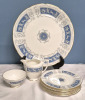 21 Pieces COALPORT Revelry Pattern Cups & Saucers ++ - 2