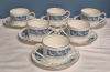 21 Pieces COALPORT Revelry Pattern Cups & Saucers ++ - 4