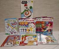 20 New Holiday Coloring and Activity Books | Book Measurements- 10.8" X 8".