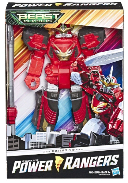 New | Power Rangers Beast Morpher | Beast Racer Zord | Box Measures 12"