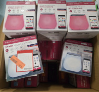 59 As-New Smart Sound Soother * Vendor Lot Retails $4425 * W/ Multi-Color Nightlight for Children and Ok-to-Wake Feature by Project Nursery - Alexa-Enabled | Retails Over $75! EACH