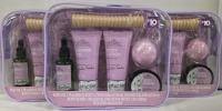3 New | Studio Selection Lavender Spa Day Sets | Ea. SET Includes 6 Spa Day Items Including Shower Gel, Bath Oil, Body Scrub & More