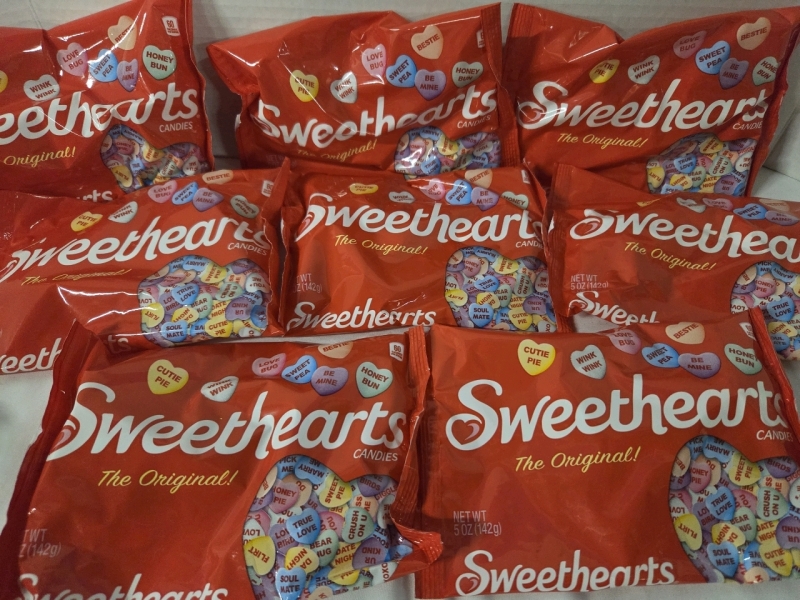 8 New Sweethearts 142g Bags | BB: 10/28/27