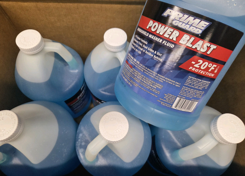 6 New | Prime Guard Power Blast Windsheild Washer Fluid | -20&deg;F Protection | 3.78L Ea.