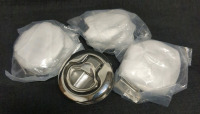 4 New Marine Metal Flush Pull/Slam Latches 2.5 inches