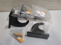 4 New Acrylic Plastic Wall Mounts for Swords/Instruments/Skateboards With Mounting Hardware