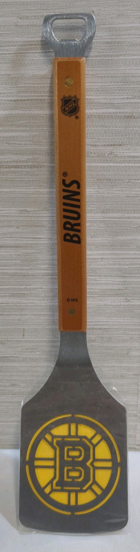 New Boston Bruins Sportula for BBQ/Grill with Bottle Opener Approx 18 inches.